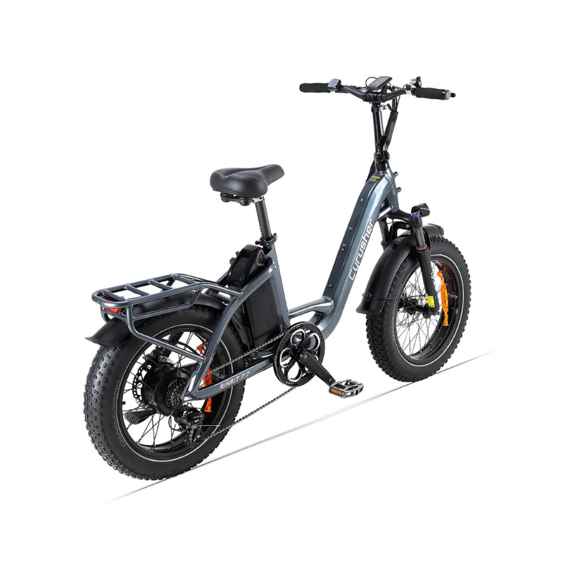 Cyrusher Rumble 2.0 - Step Through Fat Tyre Electric Bike - Grey