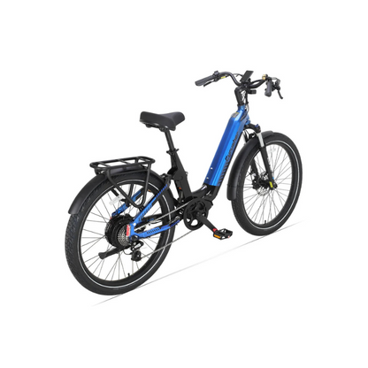 Cyrusher Sprint - Electric City Bike - Blue