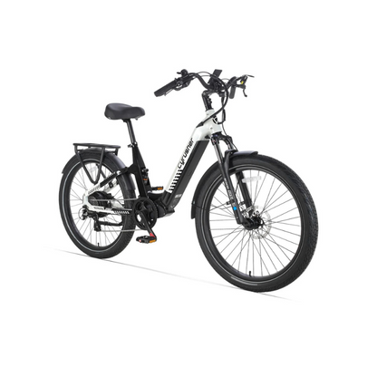 Cyrusher Sprint - Electric City Bike - White