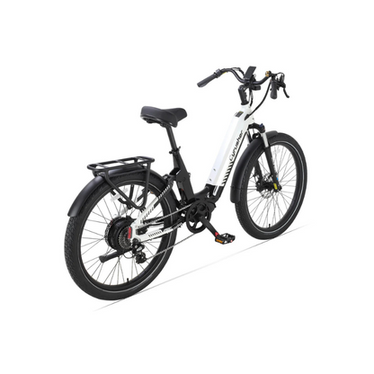 Cyrusher Sprint - Electric City Bike - White