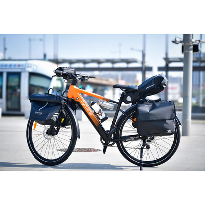 Cyrusher Voyage - Trekking Crossbar Electric Bike - Orange