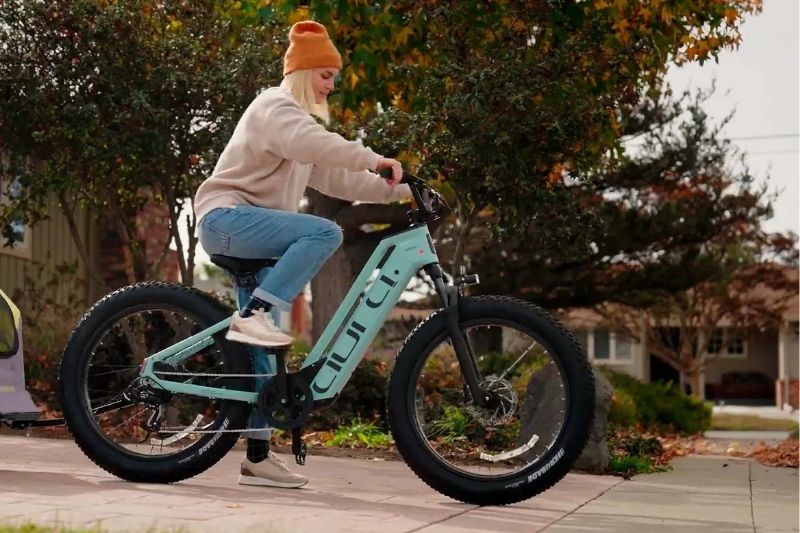 Cyrusher Aura - Step Through Fat Tyre Electric Bike - 250W