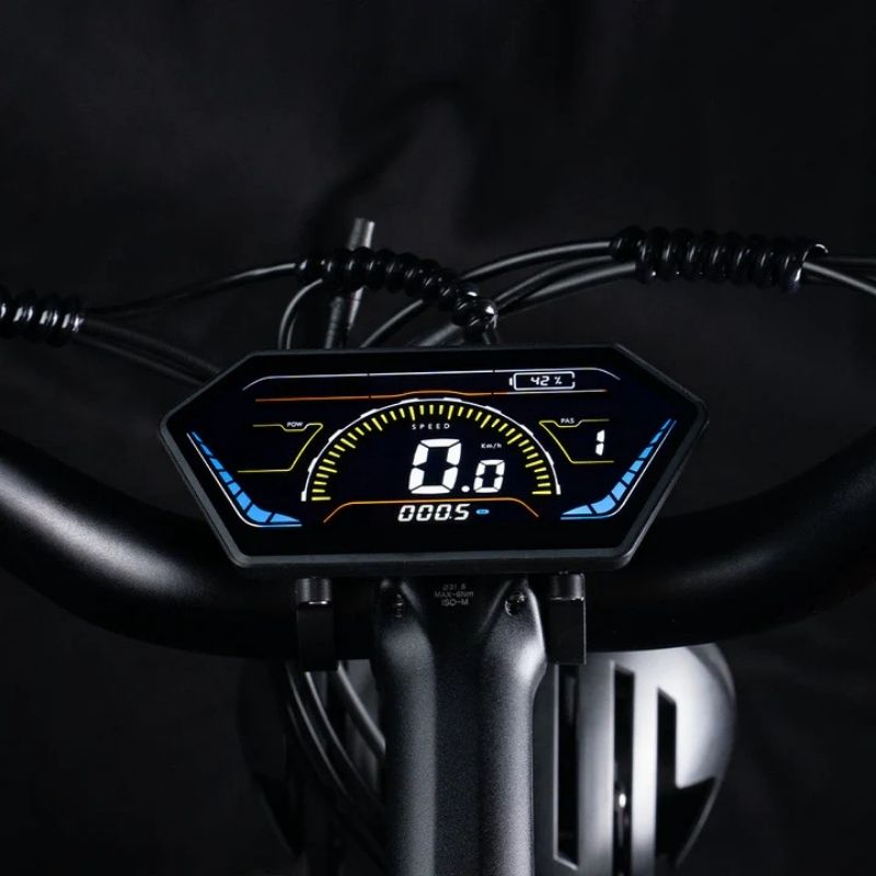 Cyrusher Trax 2.0 - Mountain All Terrain Air Shock Electric Bike - E - Bikes Express