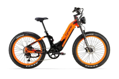 Cyrusher Trax 2.0 - Mountain All Terrain Air Shock Electric Bike - E - Bikes Express