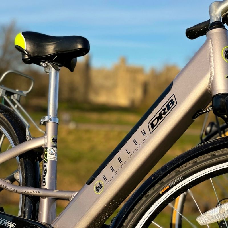 Dallingridge Harlow - Step Through Hybrid Electric Bike - Silver Frame