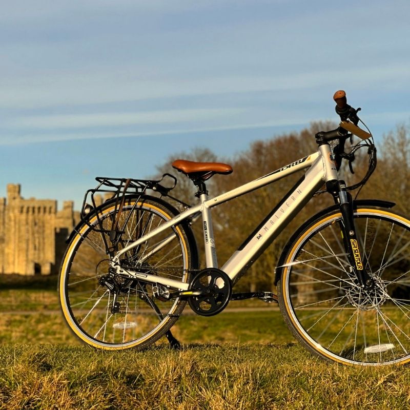Dallingridge Malvern - Folding Electric Bike - Silver Camel Frame