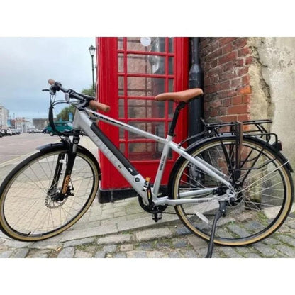 Dallingridge Malvern - Hybrid Trekking Electric Bike - Silver Camel Frame - E - Bikes Express