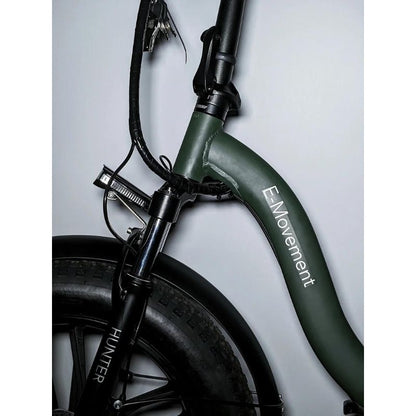 E-Movement Hunter Extreme - Folding Electric Bike - Front Suspension