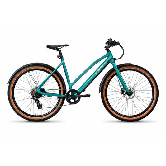 Ebco Adventure 2L - Low Step Electric Gravel Bike - Metallic Teal