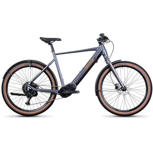 Ebco Adventure 5R - Crossbar Electric Bike - Gunmetal