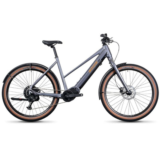 Ebco Adventure 5T - Step Through Electric Bike - Gunmetal
