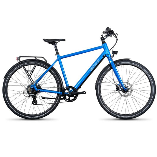 Ebco Urban 2R - Crossbar Electric Bike - Peacock Blue