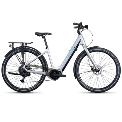 Ebco Urban 3L - Step Through Electric Bike - Arctic Silver