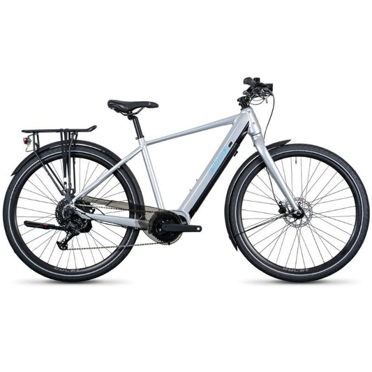 Ebco Urban 3R - Crossbar Electric Bike - Arctic Silver