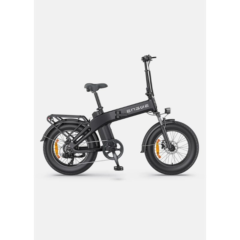 Engwe EP-2 3.0 Boost - Folding Fat Tyre Electric Bike - Black