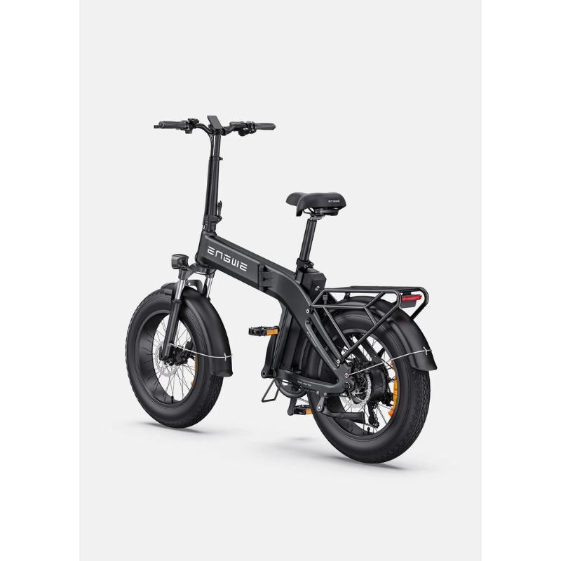 Engwe EP-2 3.0 Boost - Folding Fat Tyre Electric Bike - Black