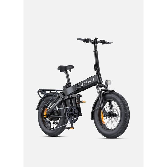 Engwe Engine Pro 3.0 Boost - Folding Fat Tyre Electric Bike - Black