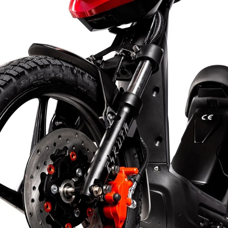 Eskuta SX-250 Series 4 Cargo Electric Bike - Front Wheel