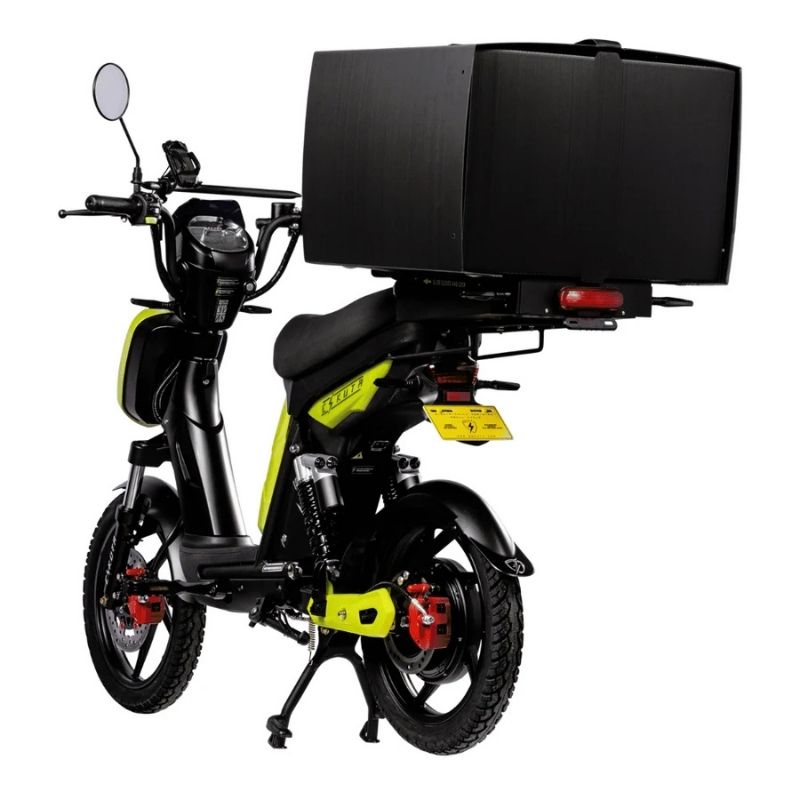 Eskuta SX-250 Series 4 Cargo Electric Bike - Matte Acid Yellow