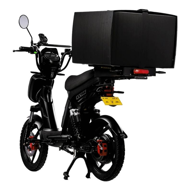 Eskuta SX-250 Series 4 Cargo Electric Bike - Matte Black