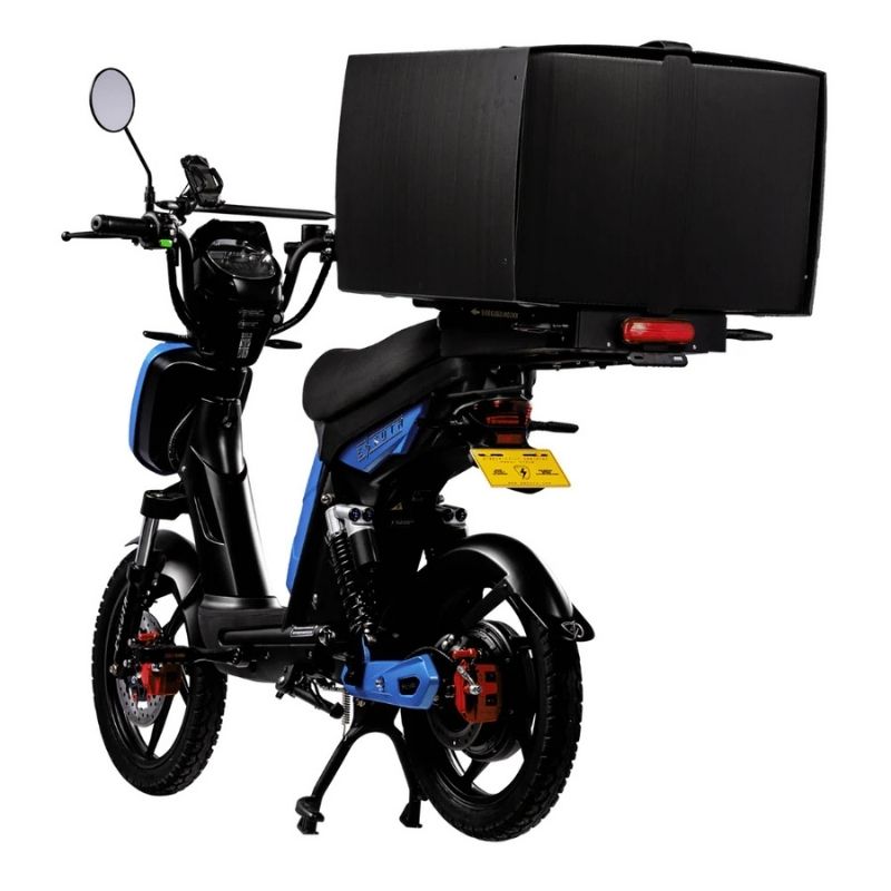 Eskuta SX-250 Series 4 Cargo Electric Bike - Matte Blue