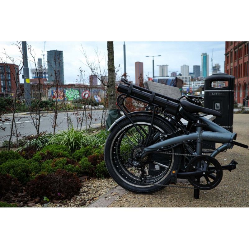 Falcon Compact - Electric Folding Bike - Folded