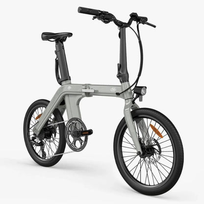 Fiido D11 - Light Grey Folding Electric Bike - 250W
