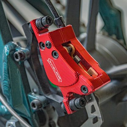 Fiido M1 Pro - Off-road Fat Tyre Electric Bike - Hydraulic disc brake caliper