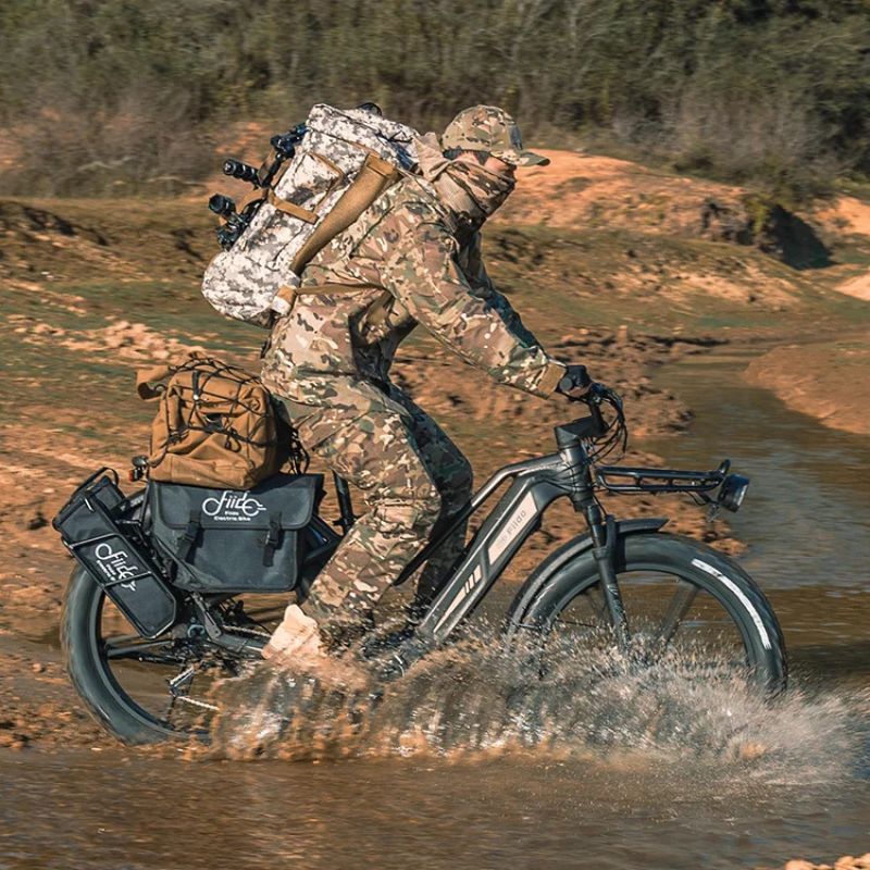 Fiido Titan - Off-road Fat Tyre Cargo Electric Bike - Waterproof