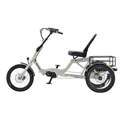 Revom T4 - Semi Recumbent Electric Tricycle - E-Bikes Express