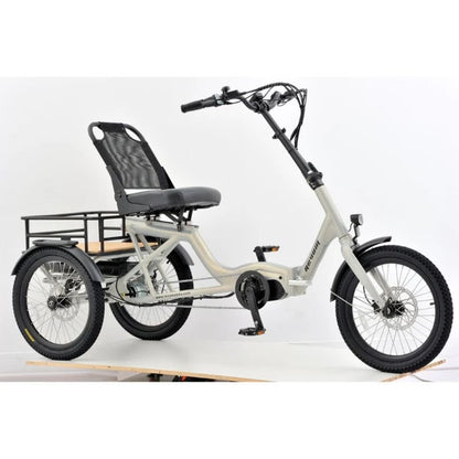 Revom T4 - Semi Recumbent Electric Tricycle - E-Bikes Express