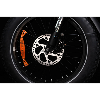 Cyrusher Rumble 2.0 - Step Through Fat Tyre Electric Bike - Hydraulic Disc Brakes